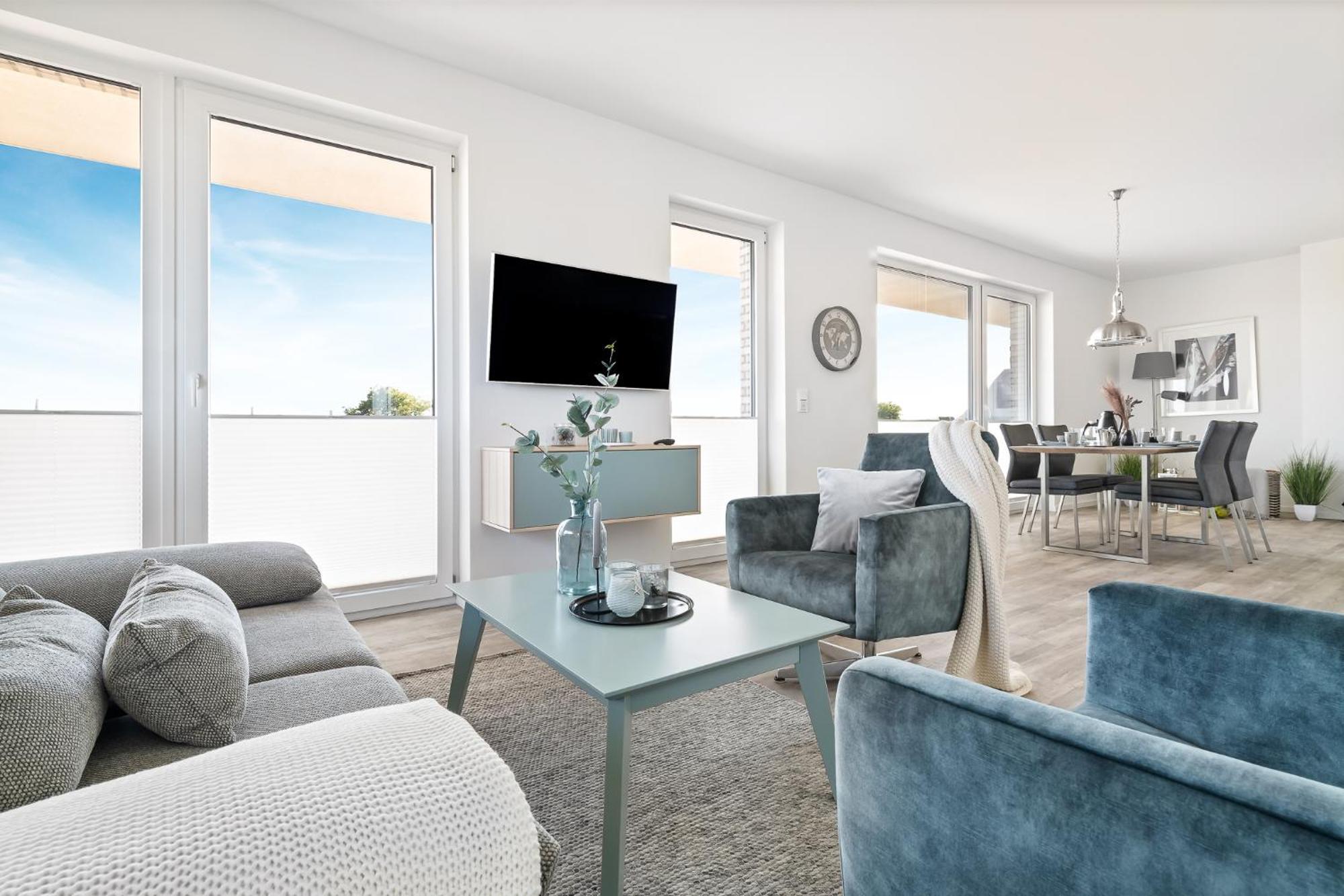 BeachTerraceFour- EG, Meerblick, Terrasse, Kamin, Sauna Olpenitz Exterior foto