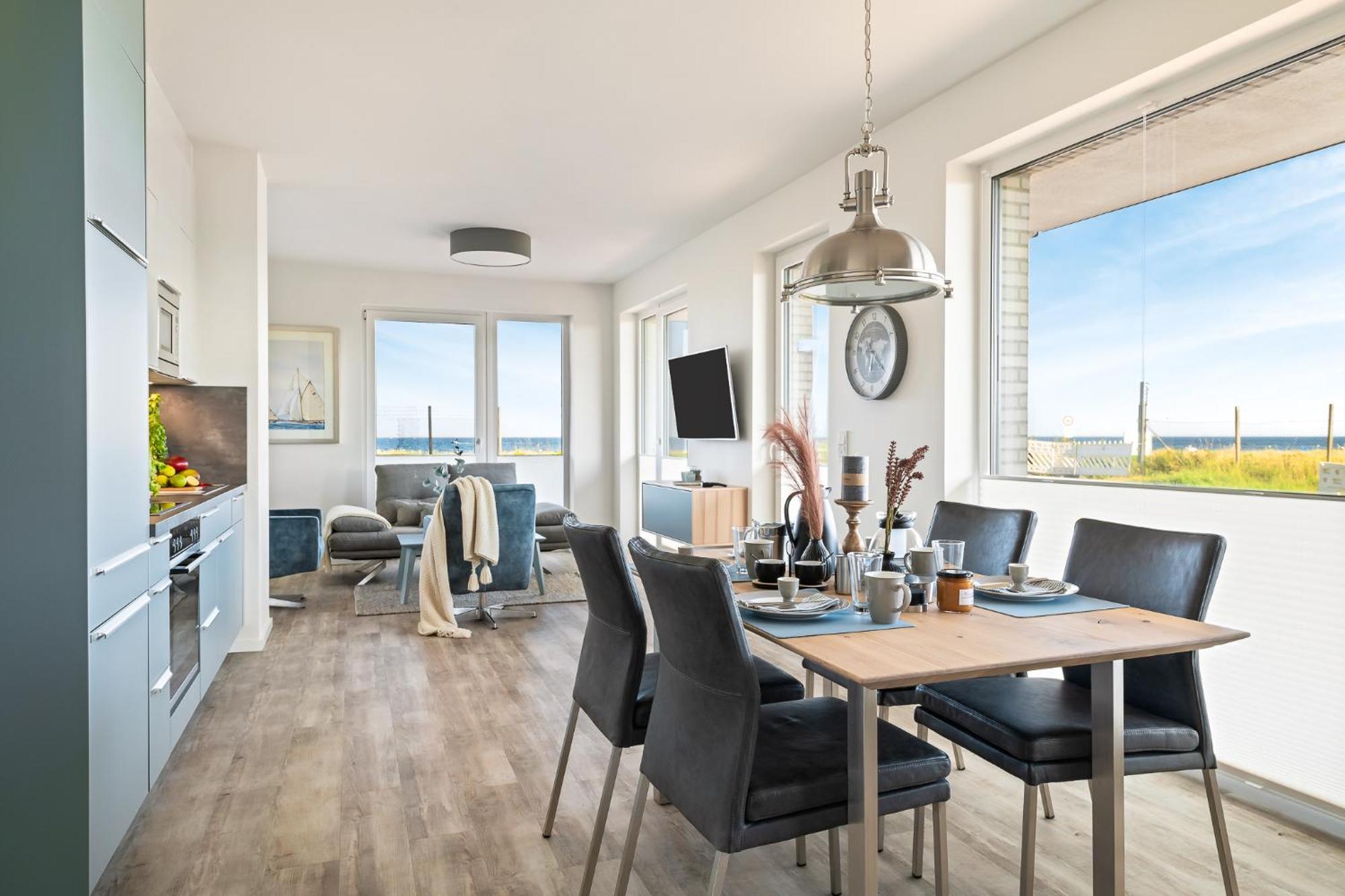 BeachTerraceFour- EG, Meerblick, Terrasse, Kamin, Sauna Olpenitz Exterior foto