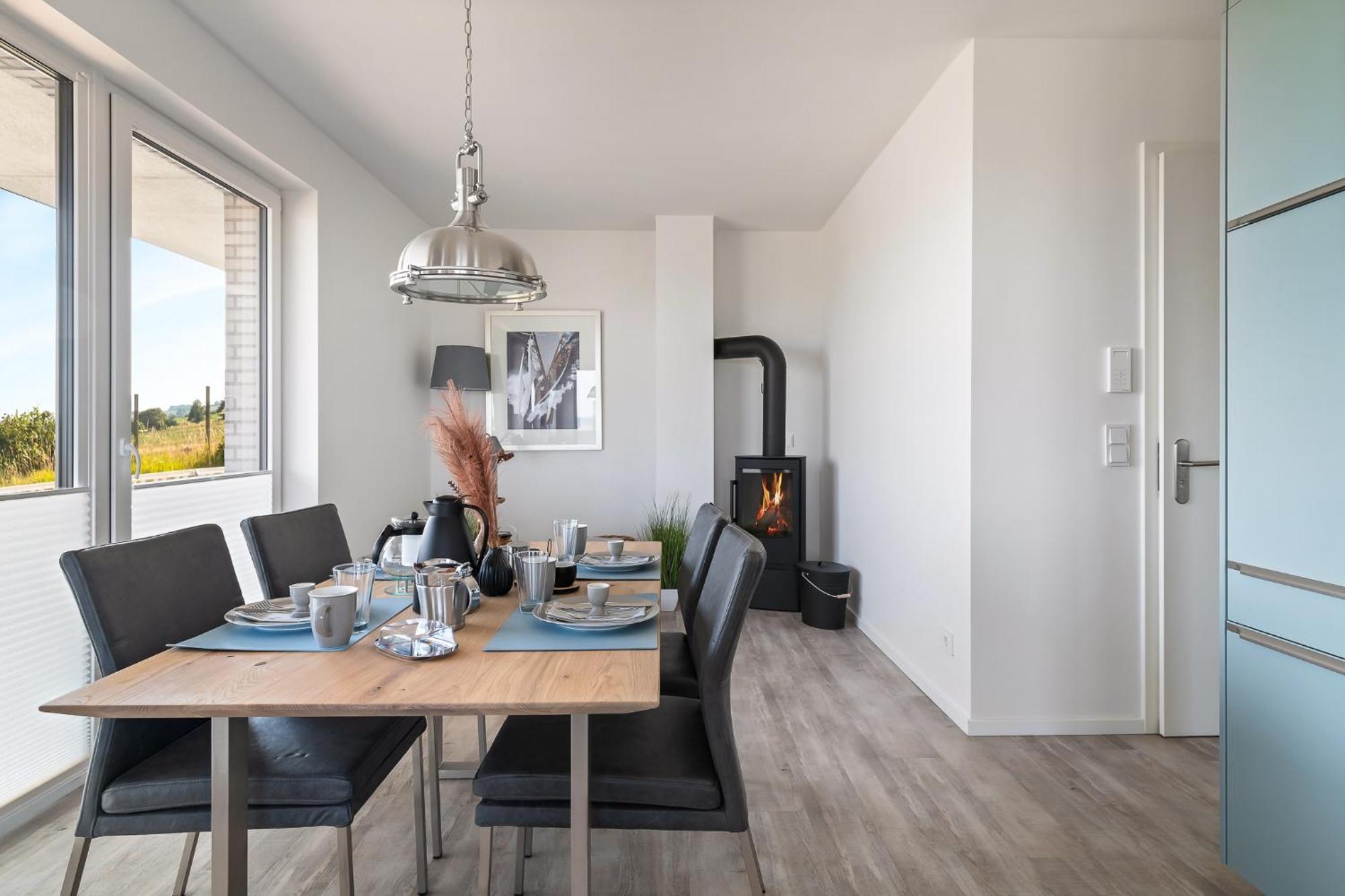 BeachTerraceFour- EG, Meerblick, Terrasse, Kamin, Sauna Olpenitz Exterior foto